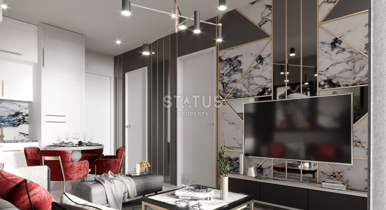 Комплекс на этапе котлована в центральной части района Авсаллар, 49-52м.кв фото 21