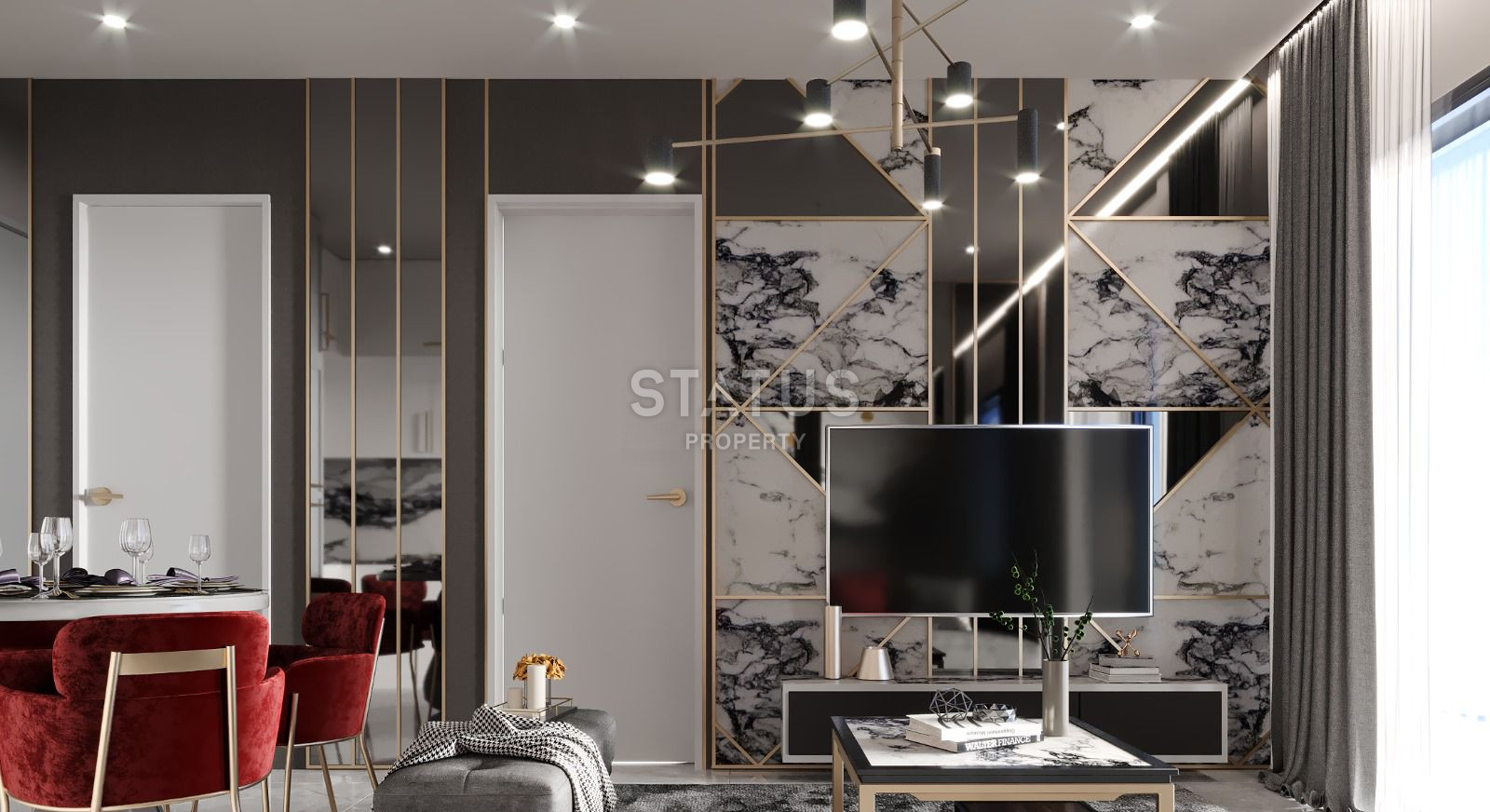 Комплекс на этапе котлована в центральной части района Авсаллар, 49-52м.кв фото 22