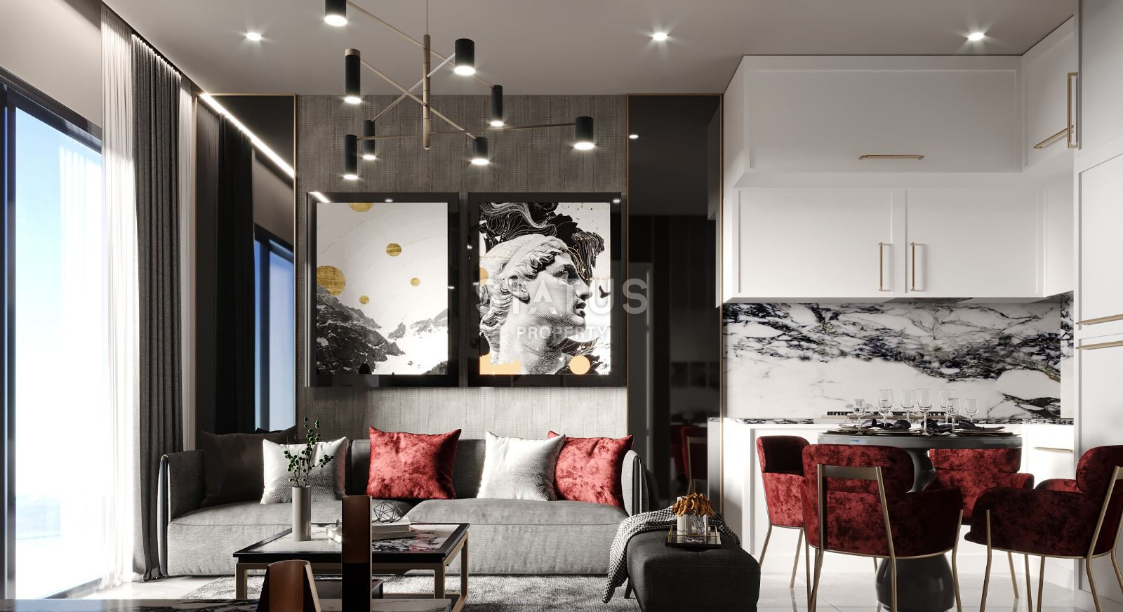 Комплекс на этапе котлована в центральной части района Авсаллар, 49-52м.кв фото 23