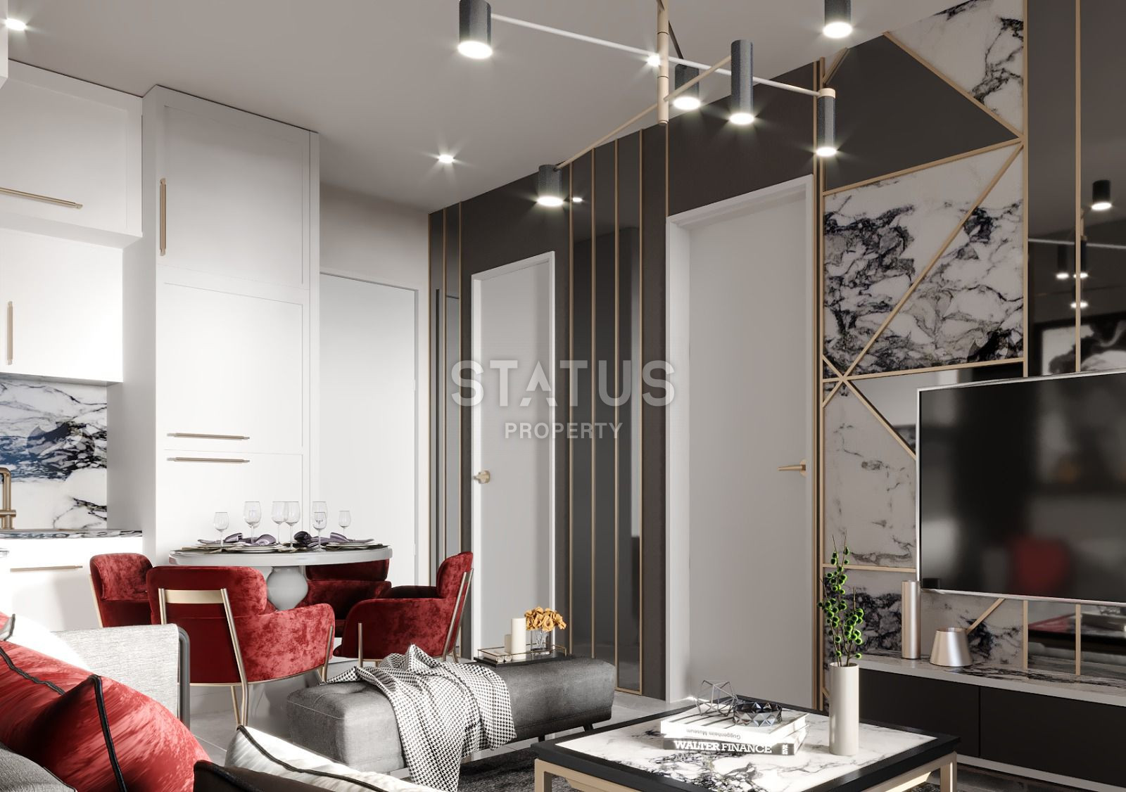 Комплекс на этапе котлована в центральной части района Авсаллар, 49-52м.кв фото 26