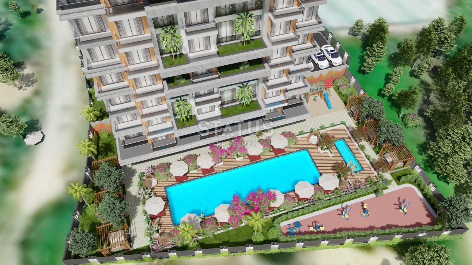 Комплекс на этапе котлована в центральной части района Авсаллар, 49-52м.кв фото 34