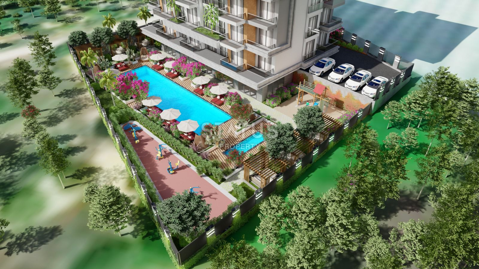 Комплекс на этапе котлована в центральной части района Авсаллар, 49-52м.кв фото 41