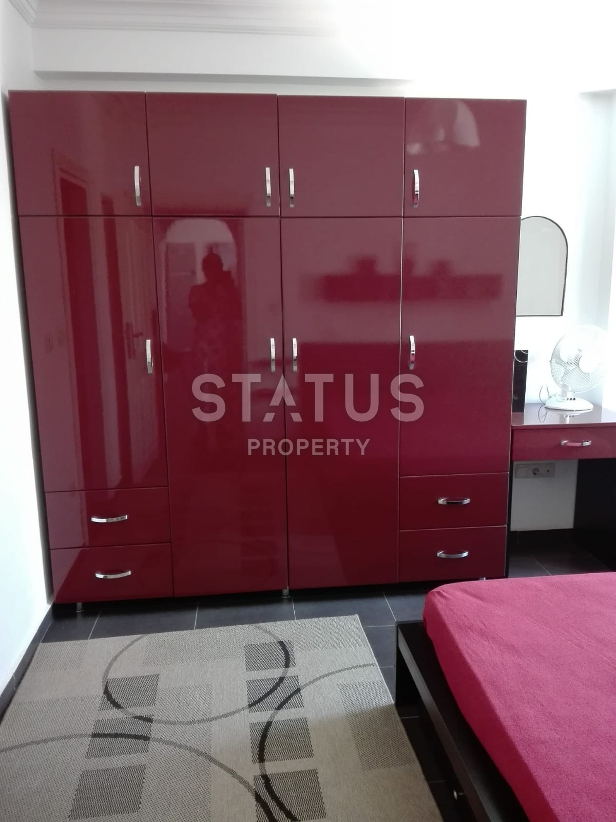 Трехкомнатная квартира с мебелью планировки 2+1 в Оба, 130 м.кв. фото 17