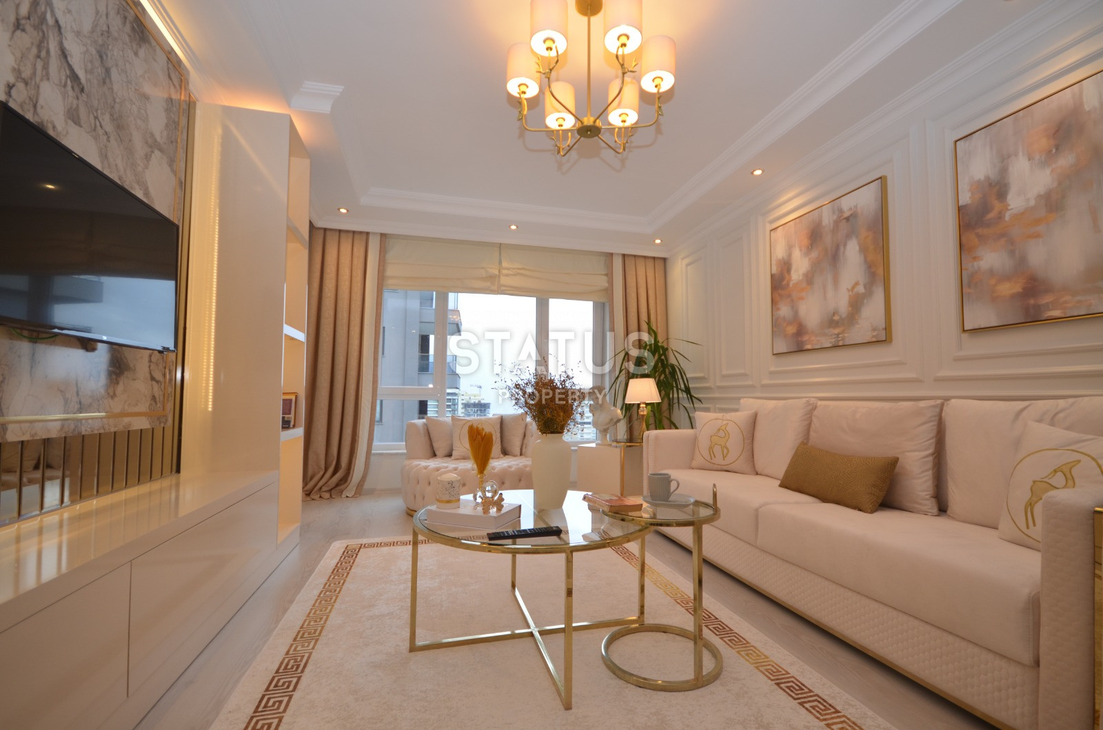 Меблированная трехкомнатная квартира в Махмутларе в 400метрах от побережья, 100 м2. фото 2