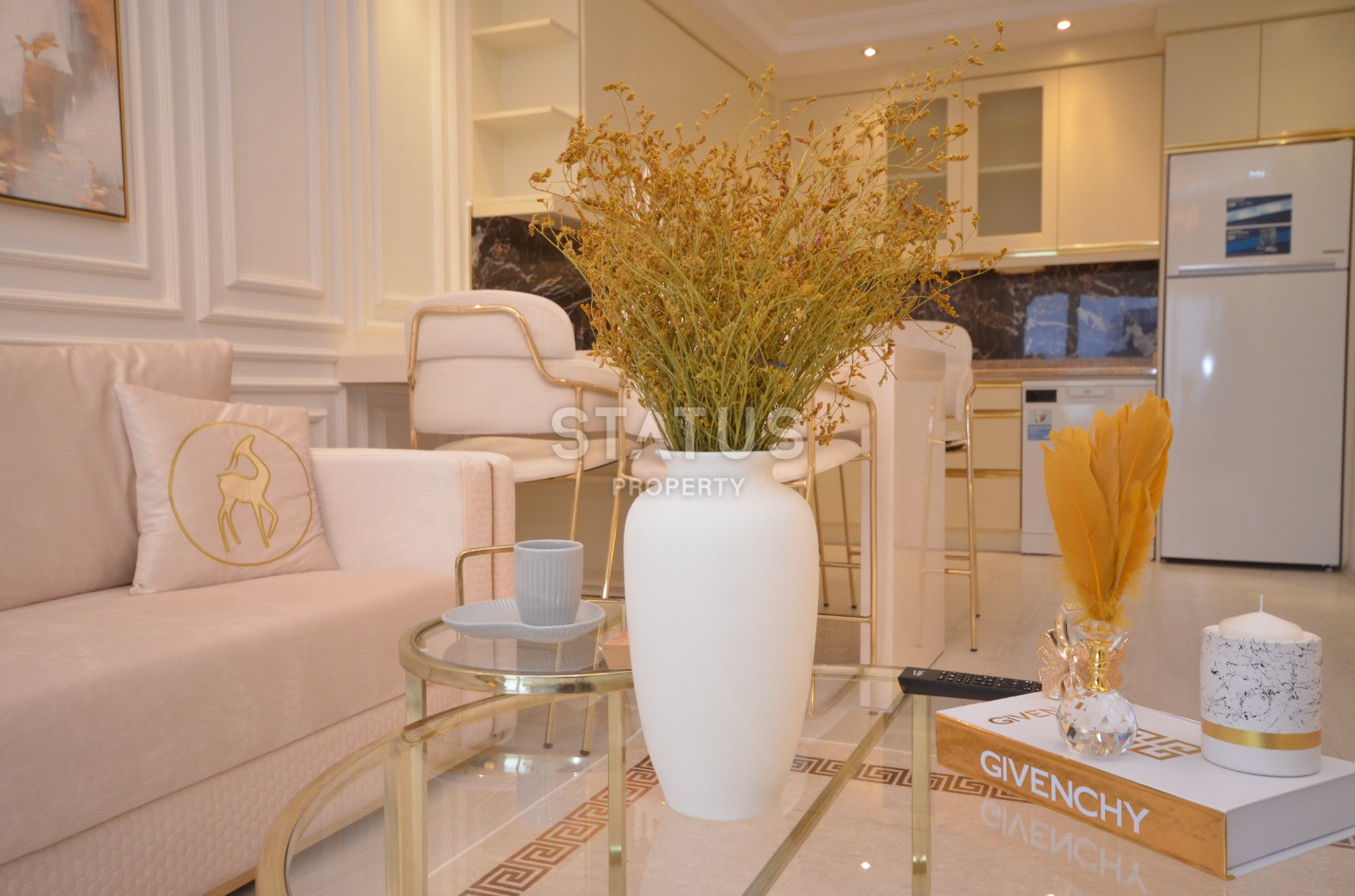 Меблированная трехкомнатная квартира в Махмутларе в 400метрах от побережья, 100 м2. фото 13