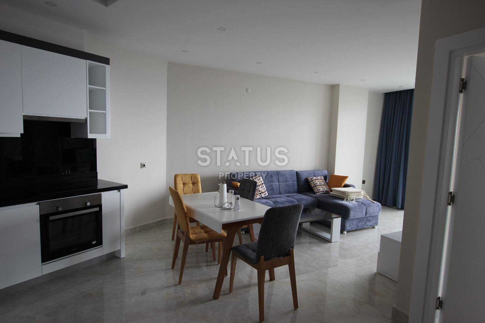 Квартира 1+1 на первой береговой линии в Махмутларе! 72 кв. м. фото 2