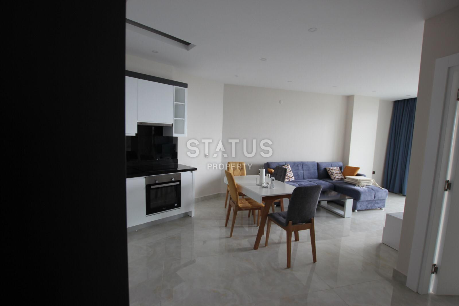 Квартира 1+1 на первой береговой линии в Махмутларе! 72 кв. м. фото 3