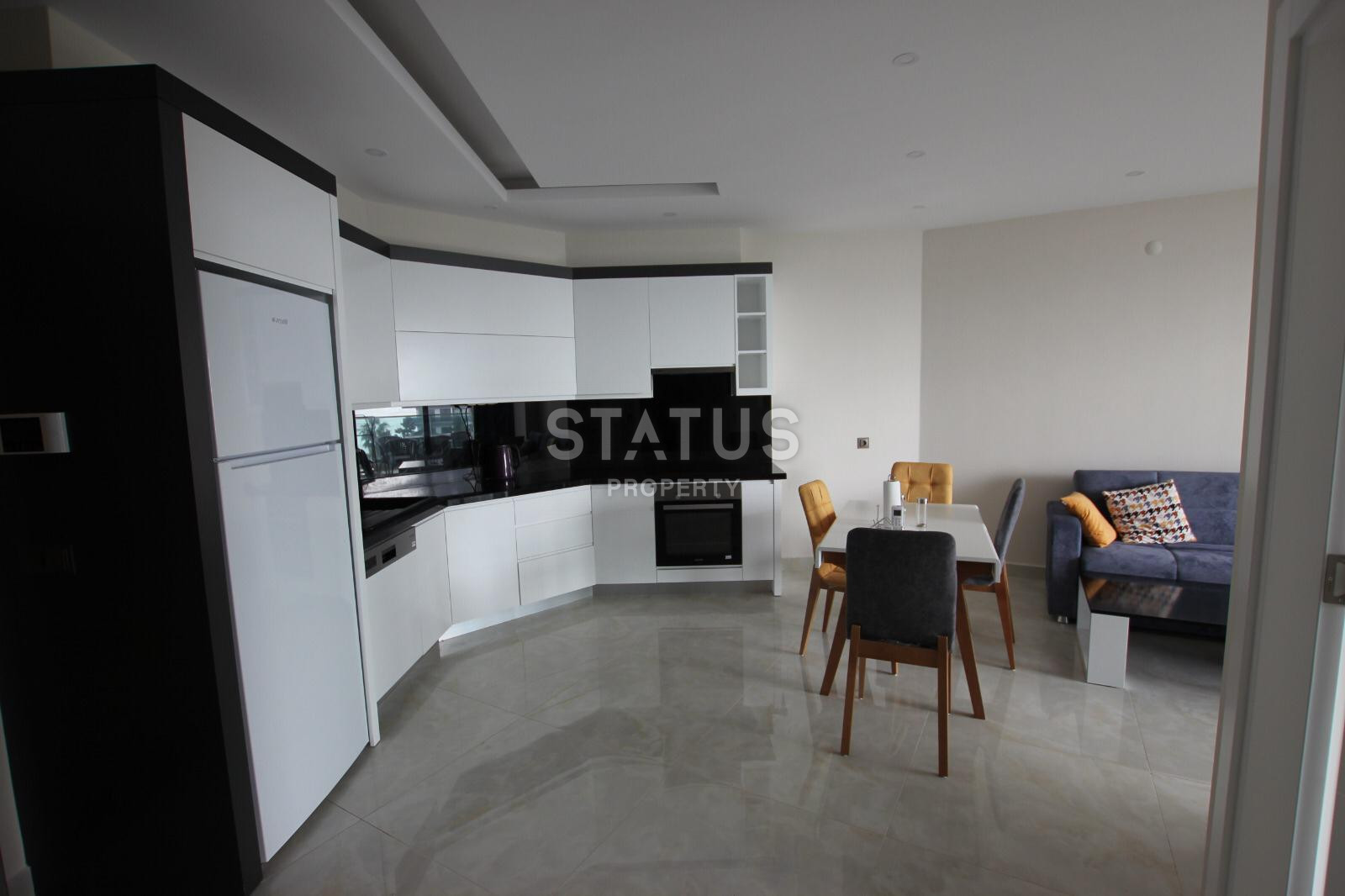 Квартира 1+1 на первой береговой линии в Махмутларе! 72 кв. м. фото 8