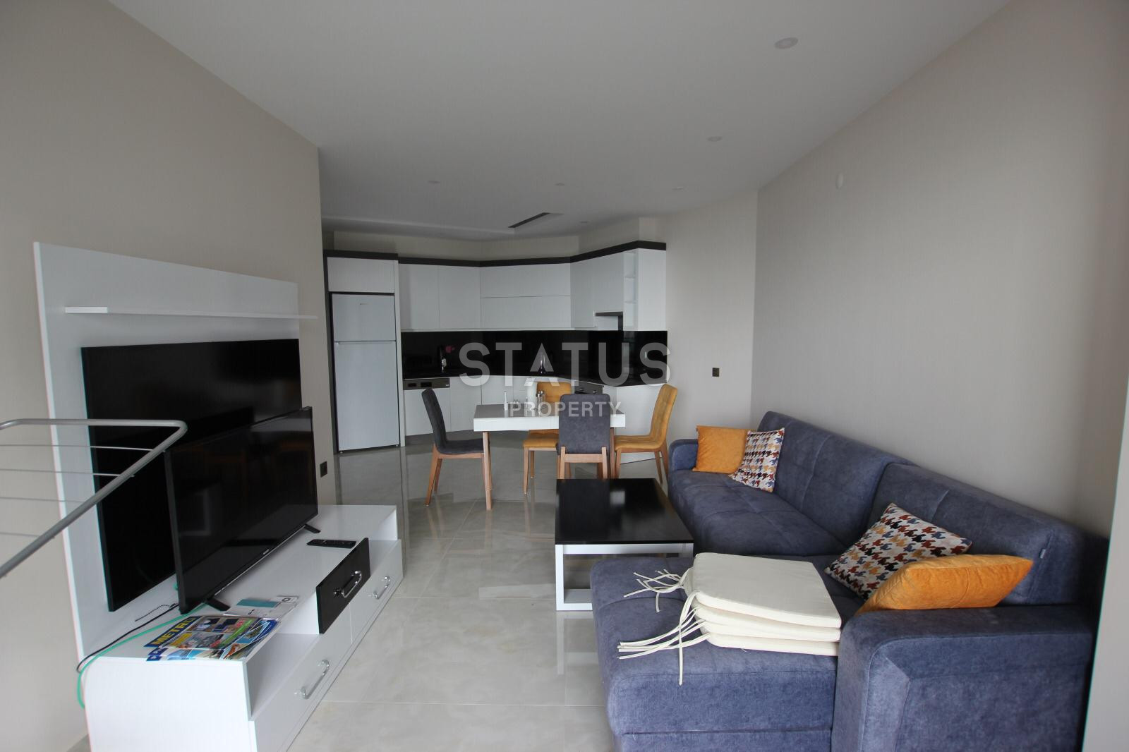 Квартира 1+1 на первой береговой линии в Махмутларе! 72 кв. м. фото 12