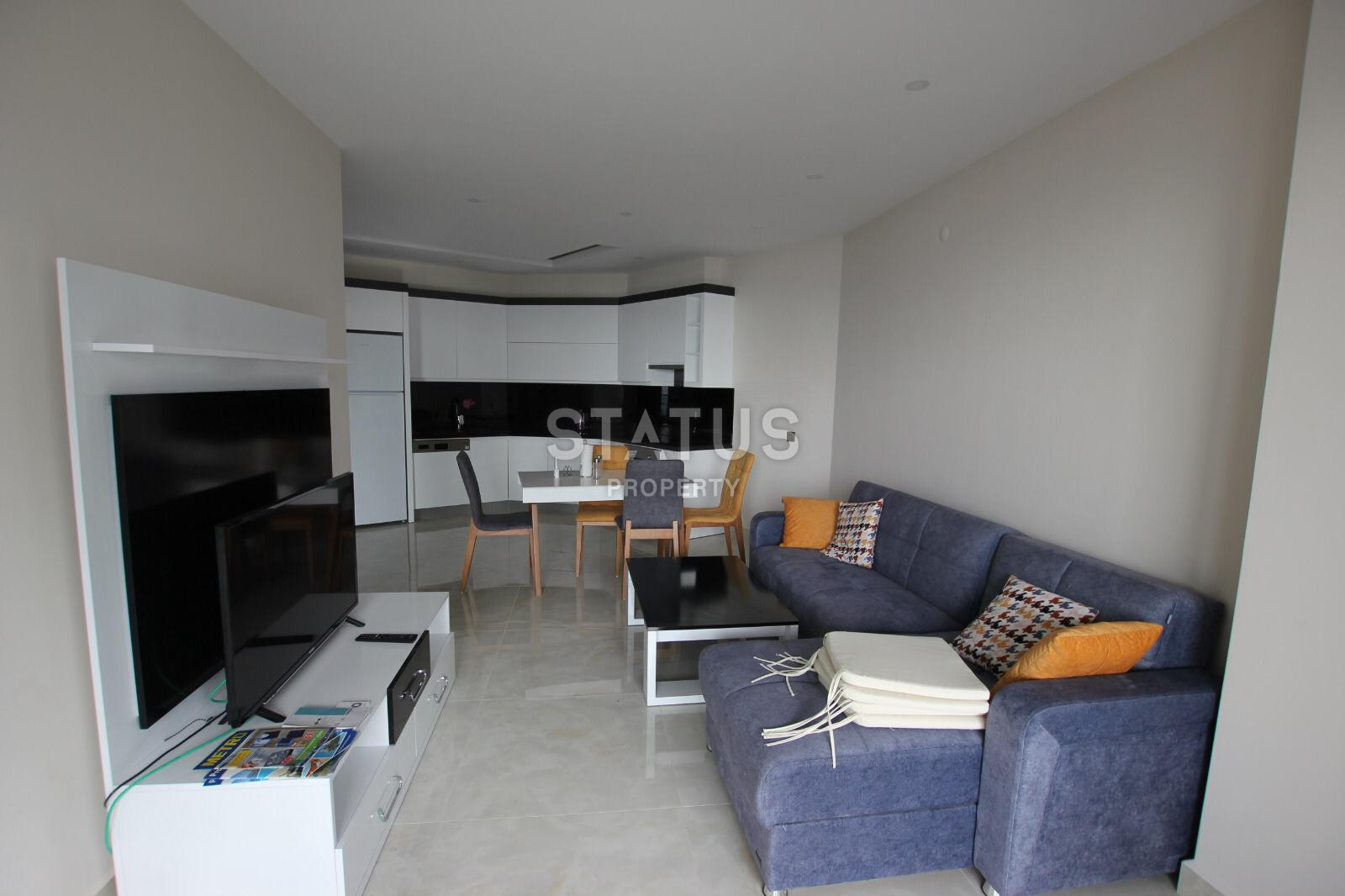 Квартира 1+1 на первой береговой линии в Махмутларе! 72 кв. м. фото 18