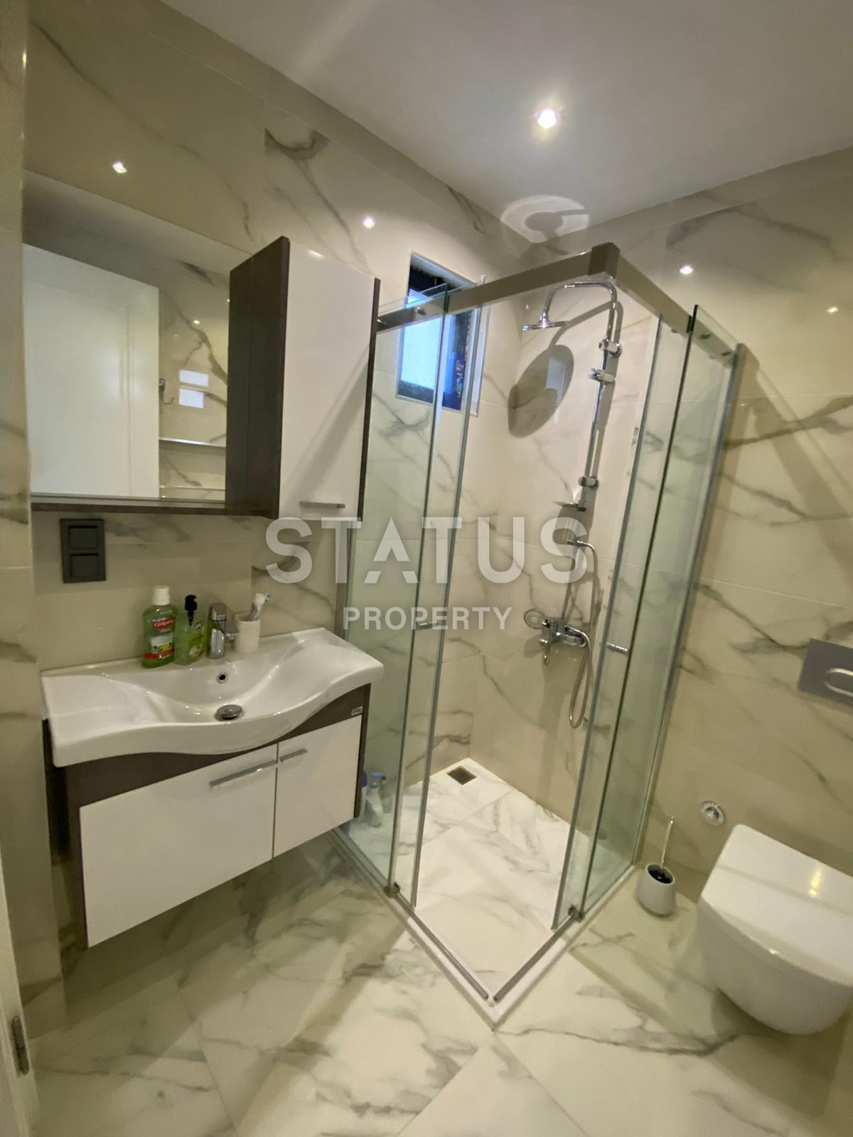 Furnished three-room apartment 150 meters from the sea in Mahmutlar, 130 sq.m фото 17