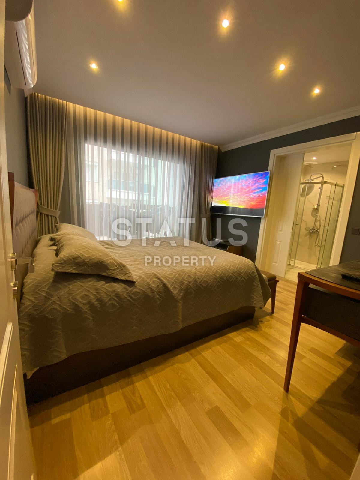 Furnished three-room apartment 150 meters from the sea in Mahmutlar, 130 sq.m фото 22