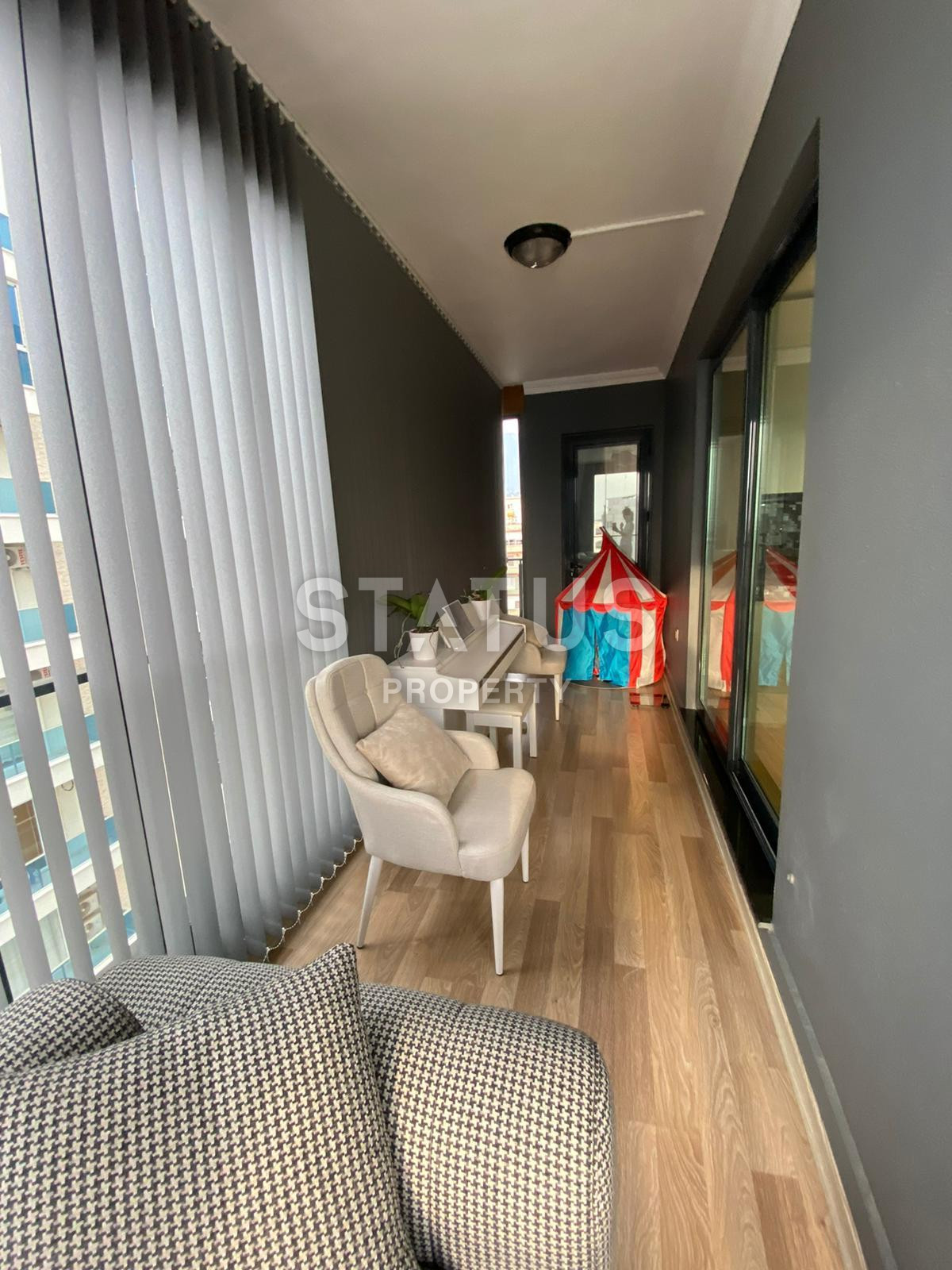 Furnished three-room apartment 150 meters from the sea in Mahmutlar, 130 sq.m фото 24