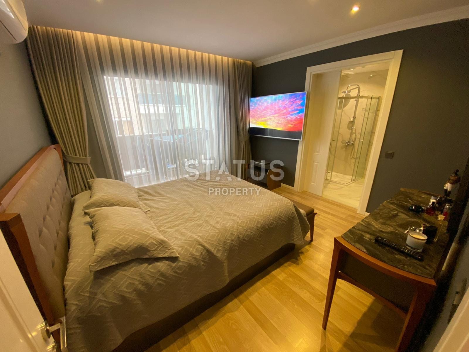 Furnished three-room apartment 150 meters from the sea in Mahmutlar, 130 sq.m фото 25