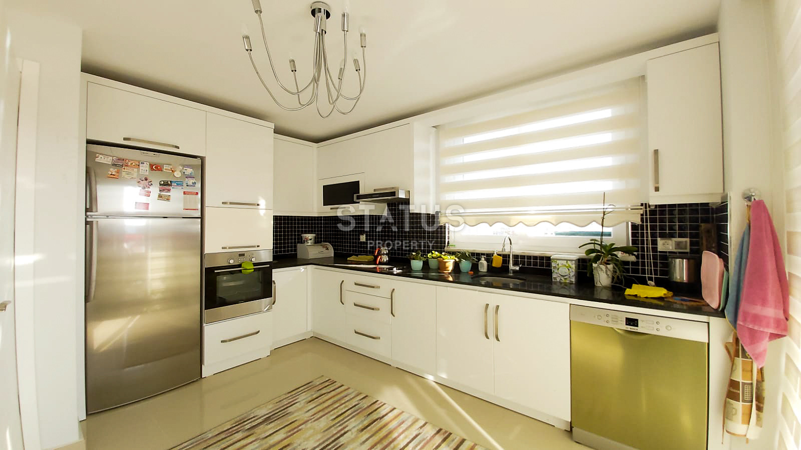 Видовой дублекс 3+1 в Махмутларе, полный пакет мебели и техники, 220м2 фото 10