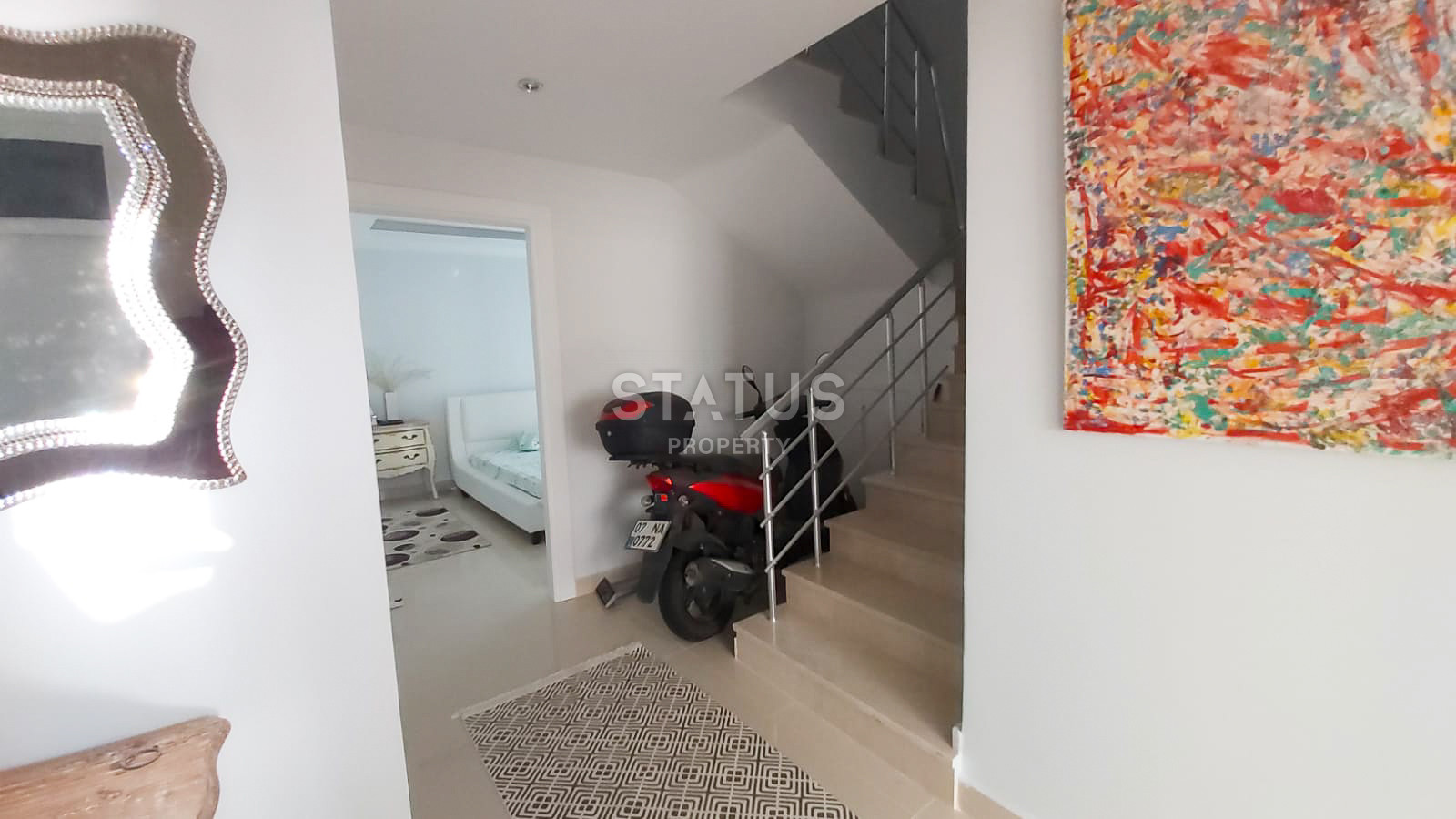 Видовой дублекс 3+1 в Махмутларе, полный пакет мебели и техники, 220м2 фото 17