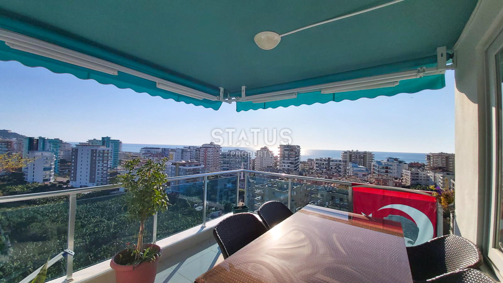 Видовой дублекс 3+1 в Махмутларе, полный пакет мебели и техники, 220м2 фото 31