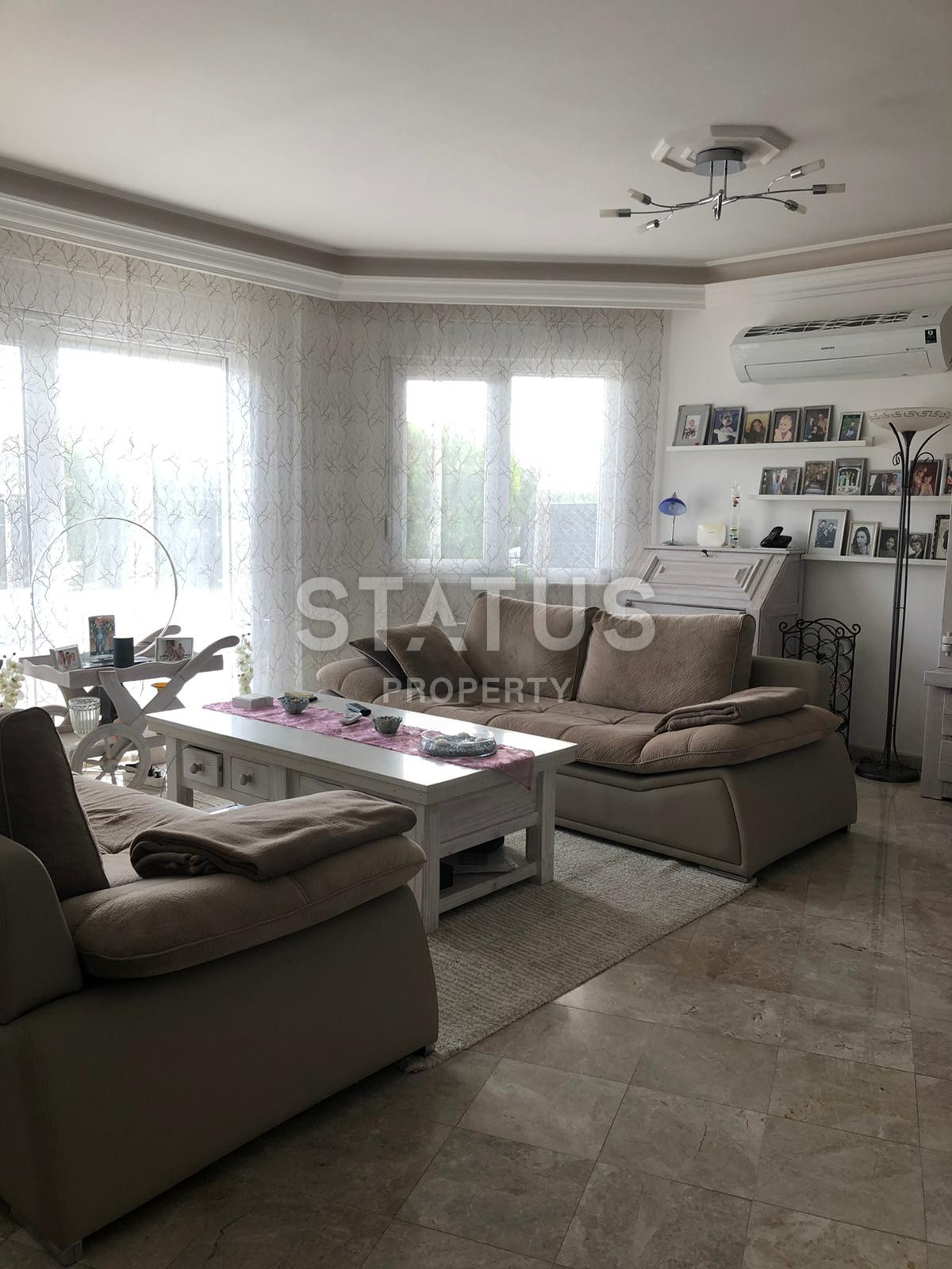 One-storey villa with a garden and a 2+1 swimming pool, 5 km from the sea in Oba, 125 sq.m. фото 3