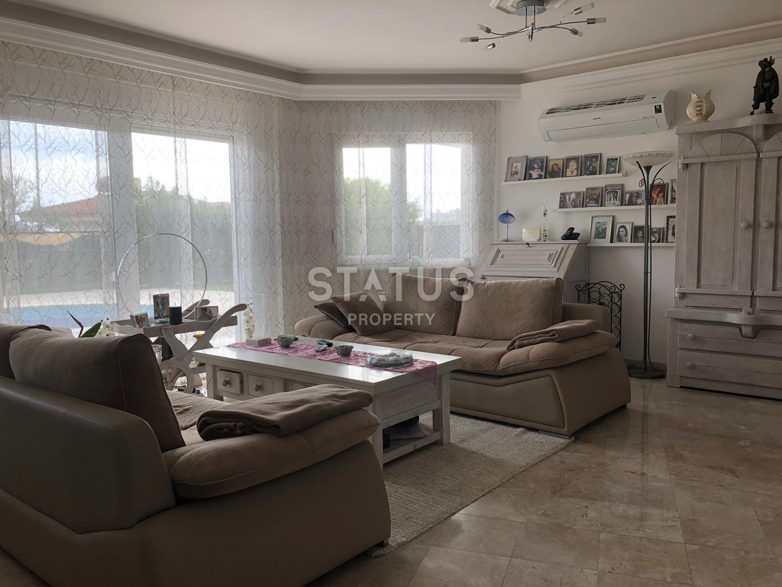 One-storey villa with a garden and a 2+1 swimming pool, 5 km from the sea in Oba, 125 sq.m. фото 4