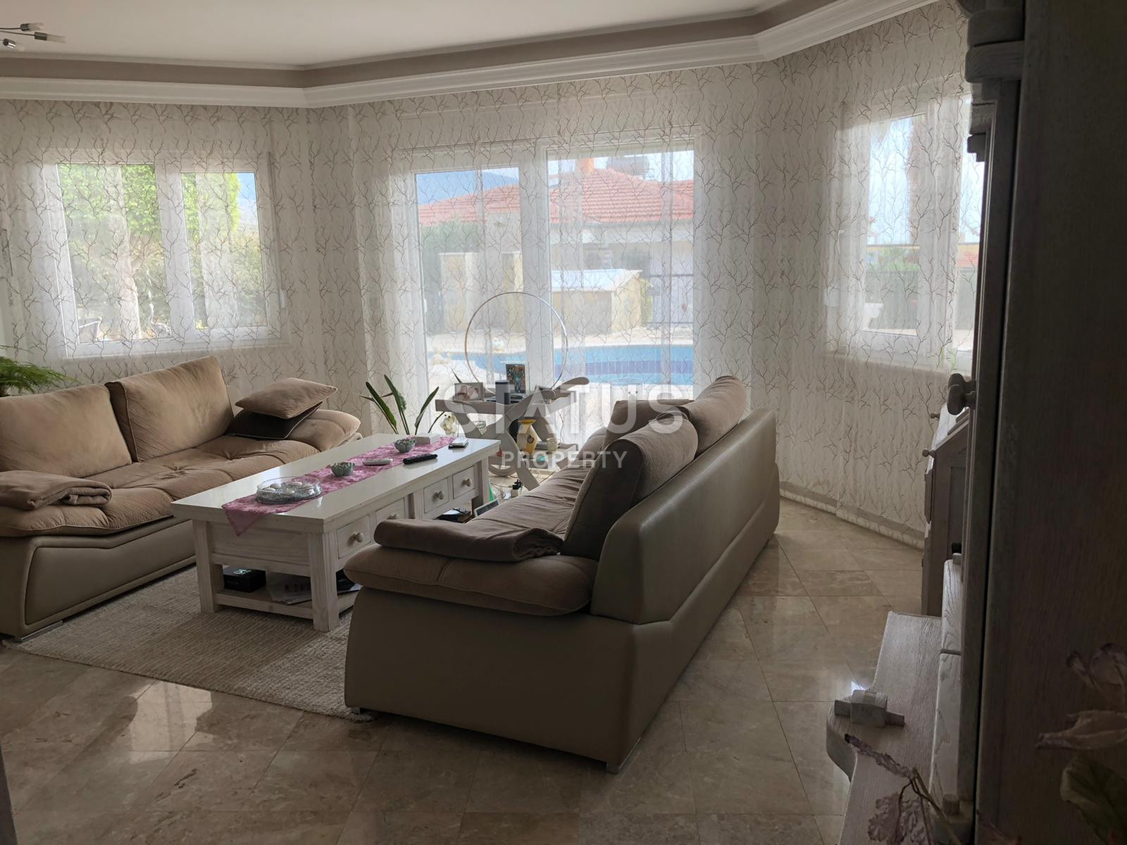 One-storey villa with a garden and a 2+1 swimming pool, 5 km from the sea in Oba, 125 sq.m. фото 12