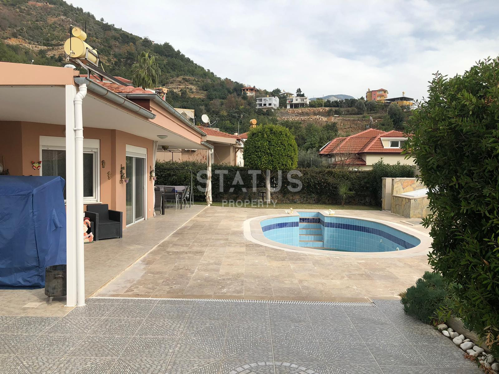 One-storey villa with a garden and a 2+1 swimming pool, 5 km from the sea in Oba, 125 sq.m. фото 22