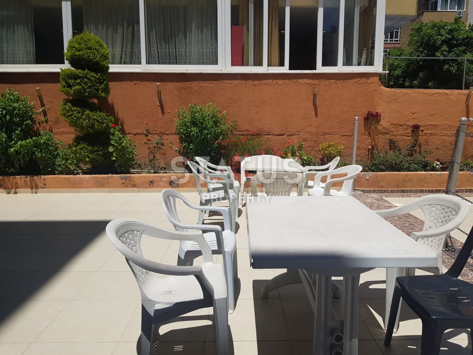 Недорогая двухкомнатная квартира в комплексе с бассейном, Канаклы, 70 м2 фото 10