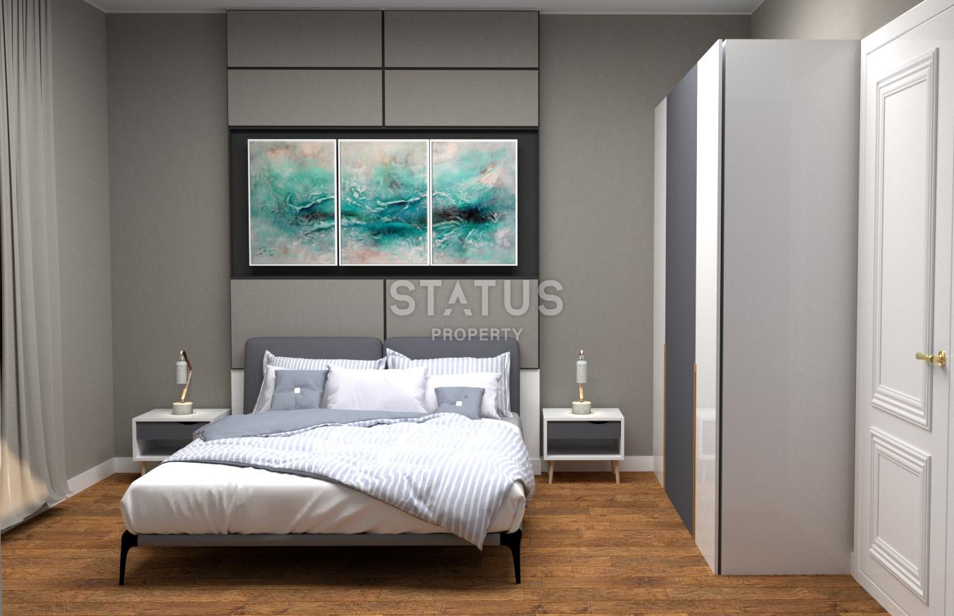 Проект в районе Демирташ с собственным пляжем! Низкие цены! 61, 5 – 63 м2 фото 14