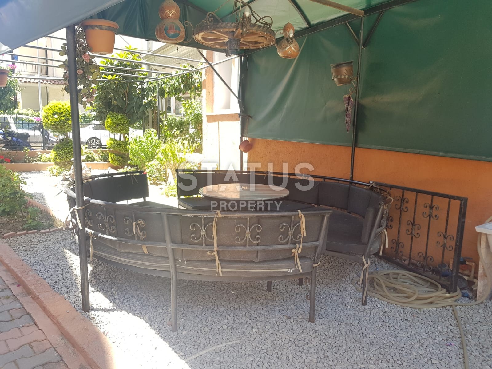 Недорогая двухкомнатная квартира в комплексе с бассейном, Канаклы, 70 м2 фото 17