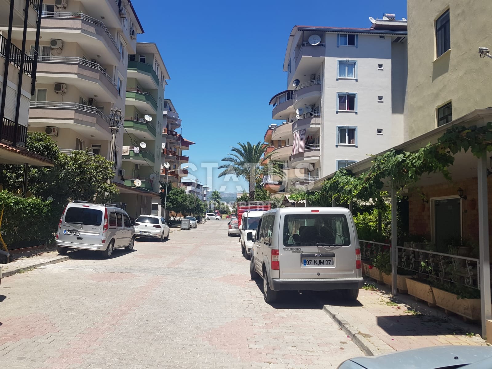 Недорогая двухкомнатная квартира в комплексе с бассейном, Канаклы, 70 м2 фото 19