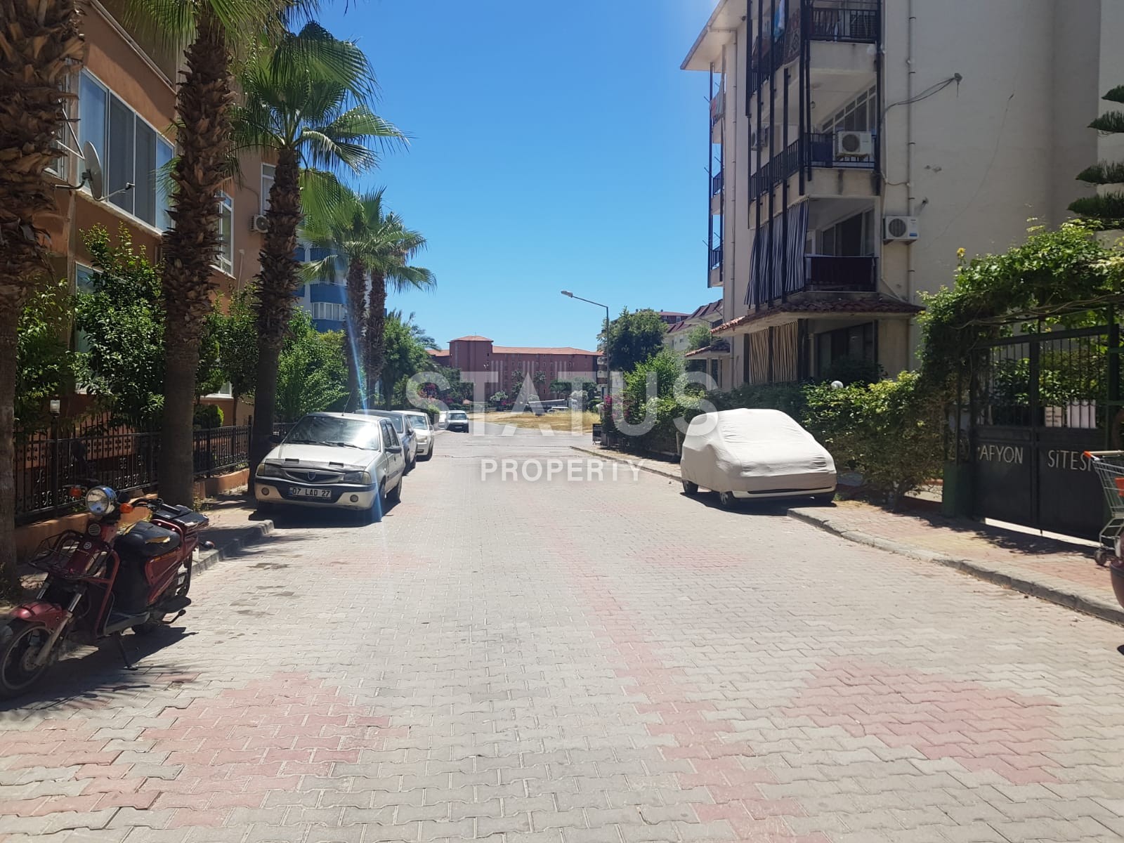 Недорогая двухкомнатная квартира в комплексе с бассейном, Канаклы, 70 м2 фото 20