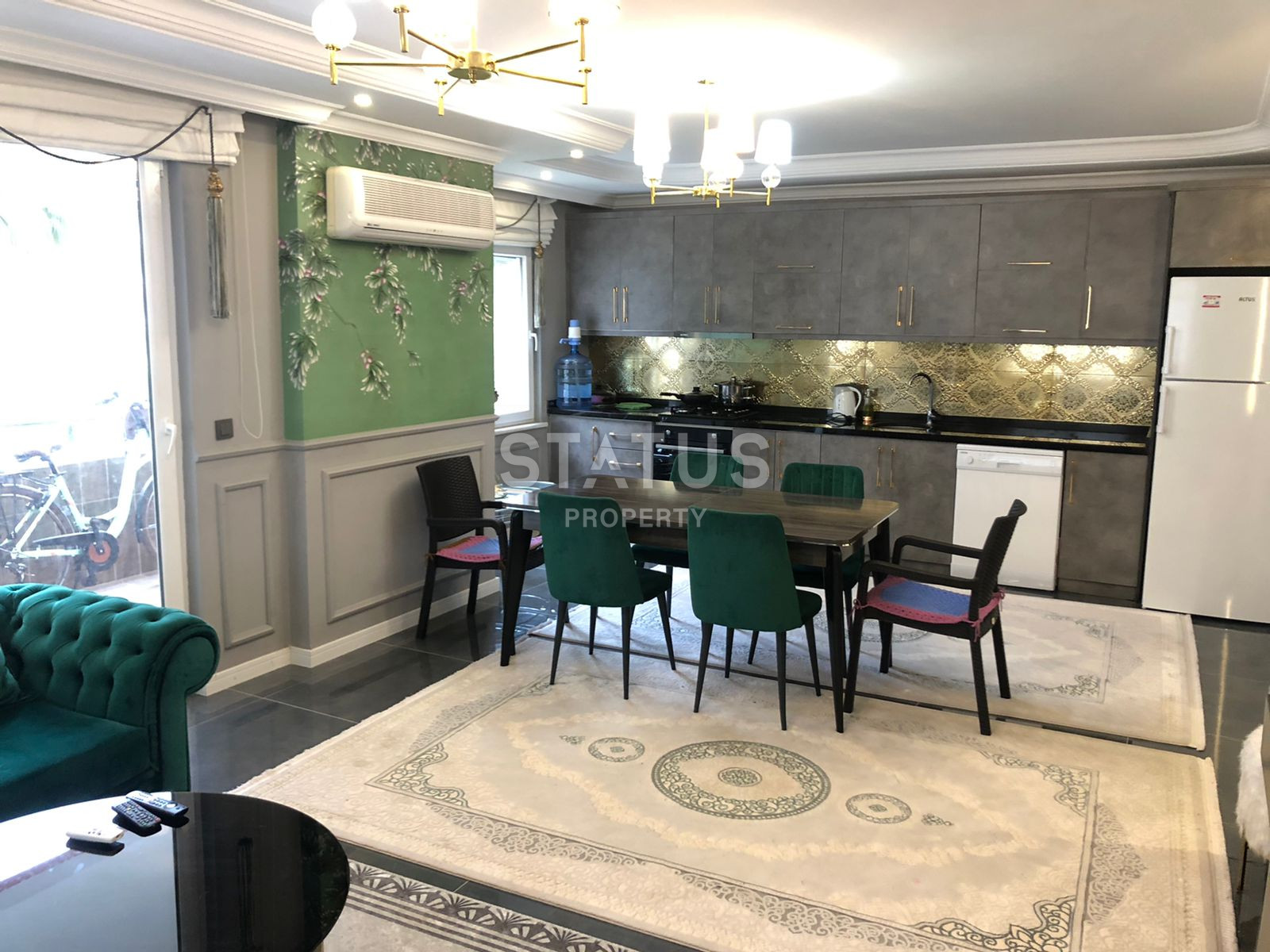 Крупнометражная меблированная квартира 2+1 в Махмутларе, 130 м2. фото 3