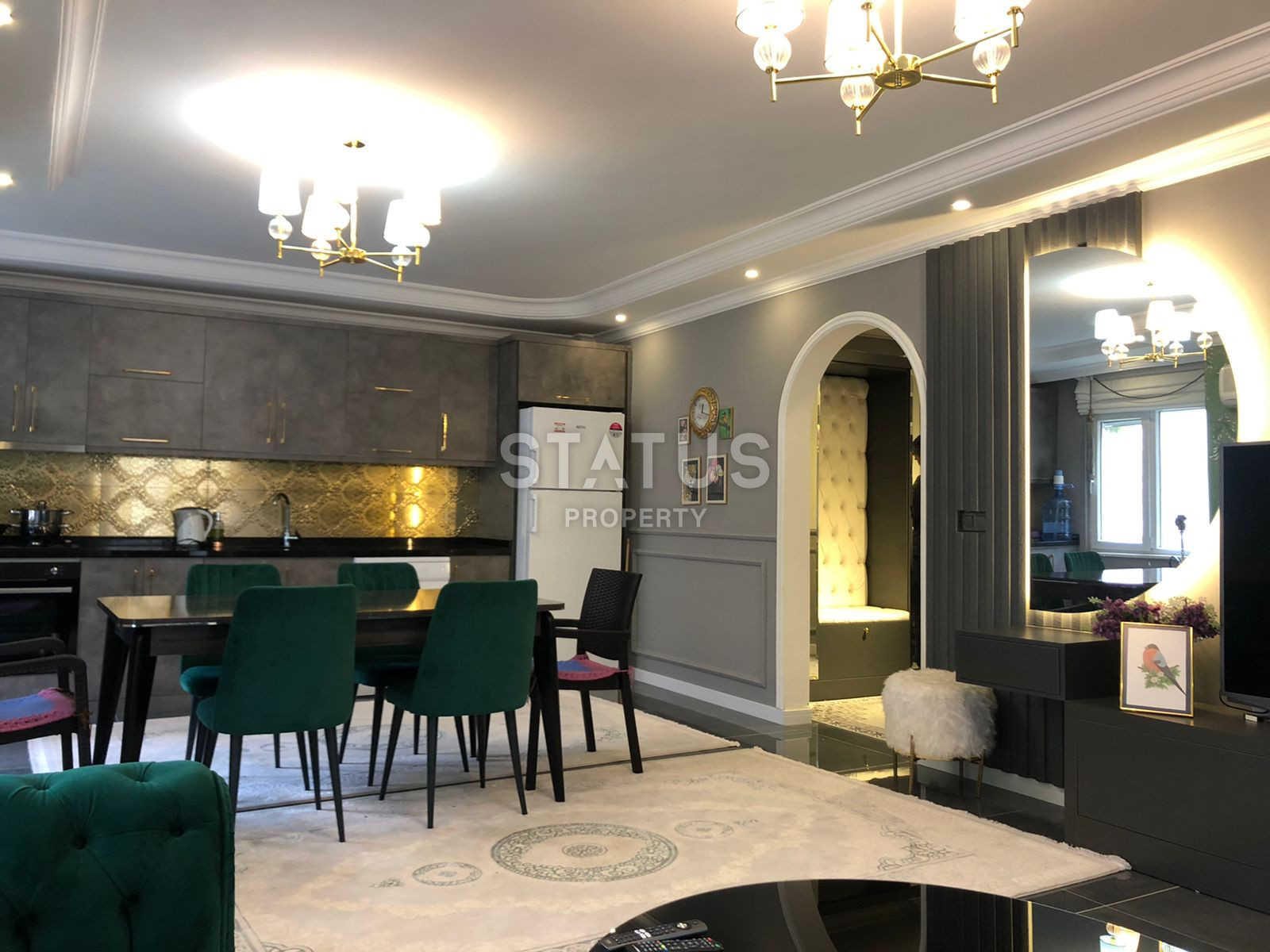 Крупнометражная меблированная квартира 2+1 в Махмутларе, 130 м2. фото 4