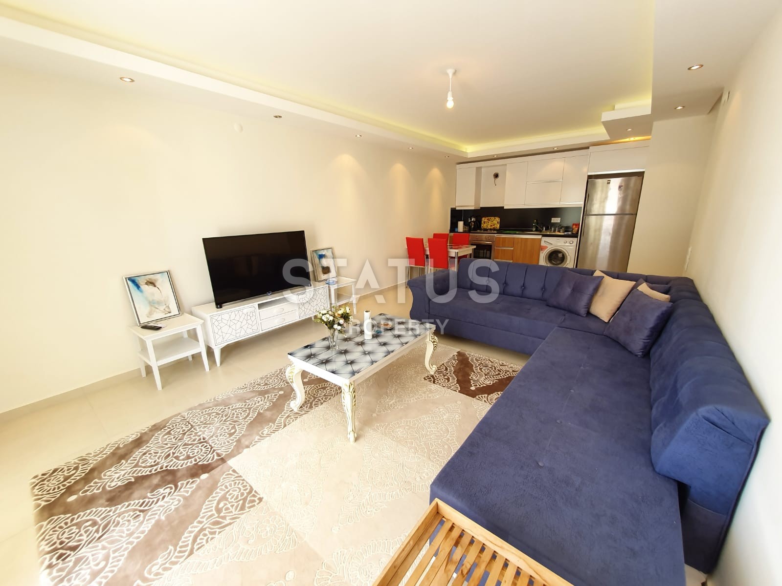 Меблированная двухкомнатная квартира в новом комплексе, Махмутлар, 70 м2 фото 6