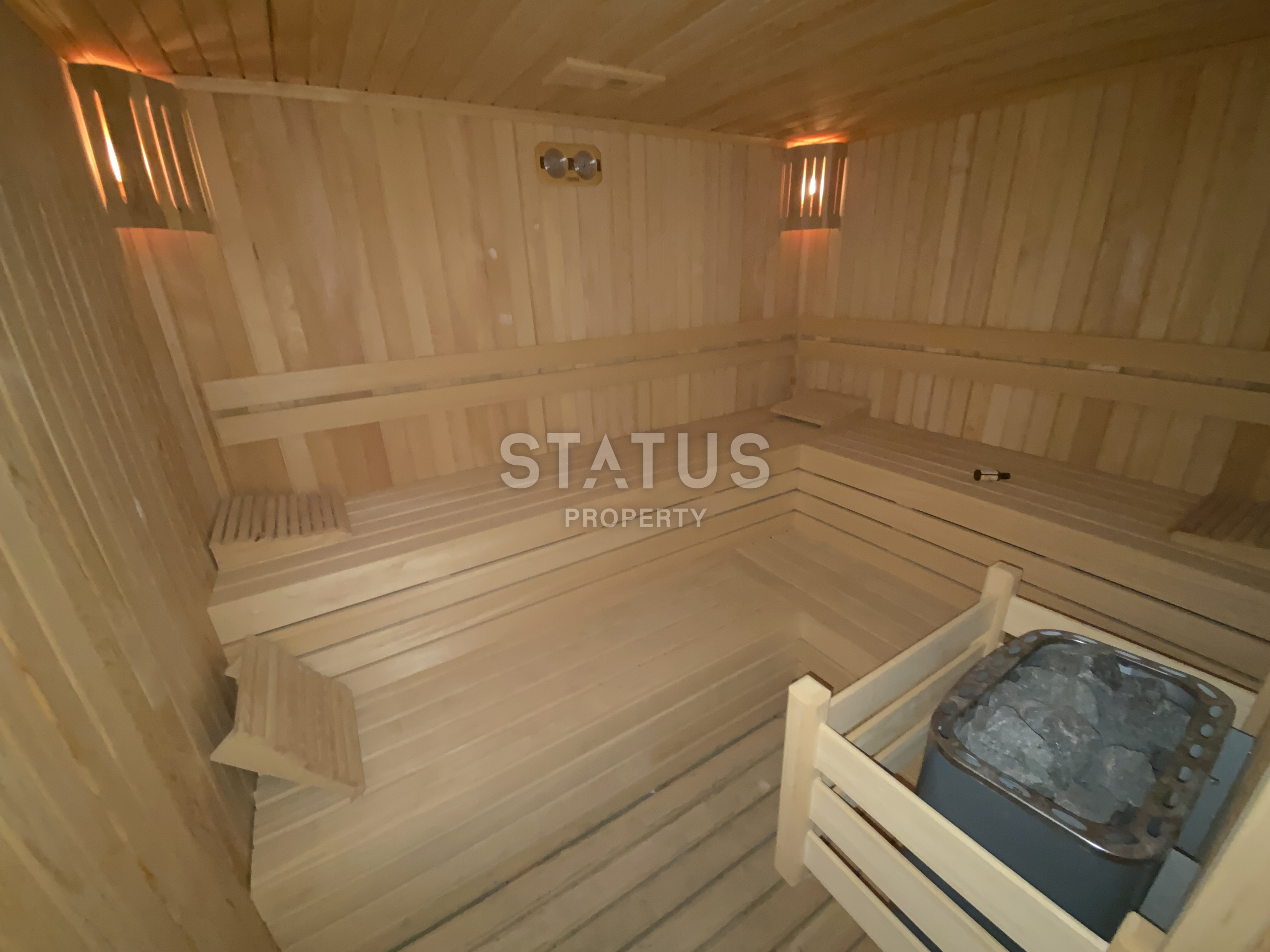 Меблированные апартаменты 1+1 в Авсаллар, 75 м2 фото 12