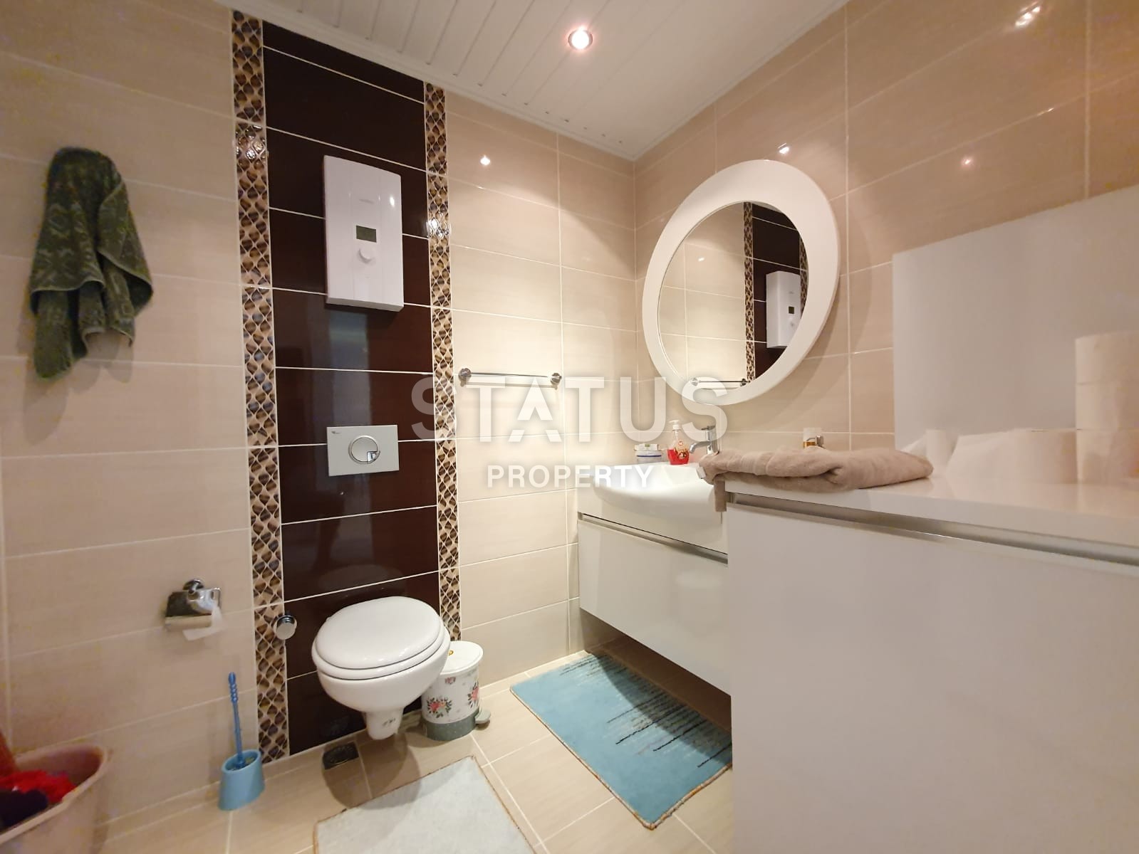 Меблированная двухкомнатная квартира в новом комплексе, Махмутлар, 70 м2 фото 12