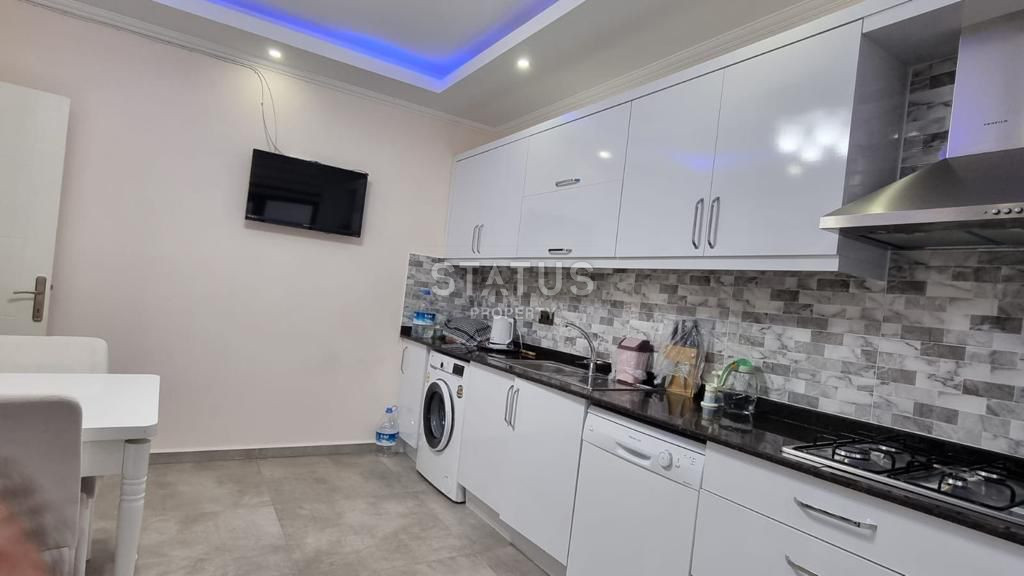 Furnished duplex 3+1 three minutes from the beach, 150 m2. Alanya, Center. фото 4