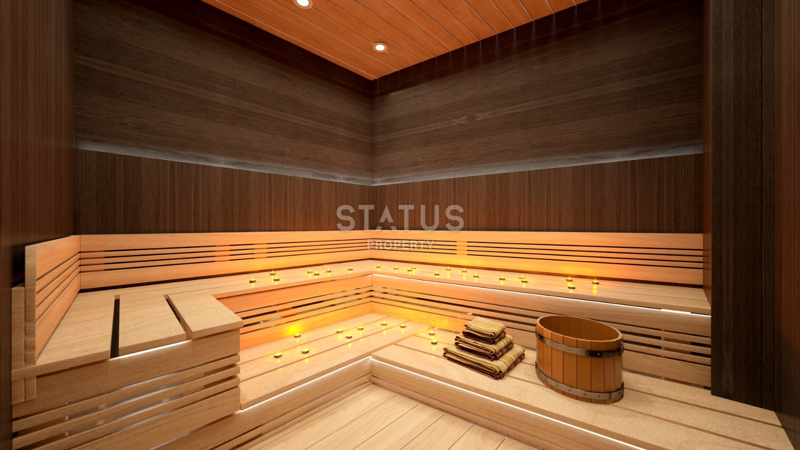 Premium class project with sea view in Kargicak, from 135 sq.m. фото 17