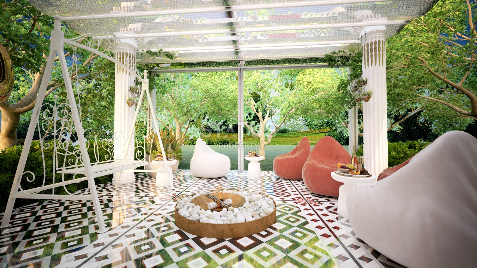 Premium class project with sea view in Kargicak, from 135 sq.m. фото 24