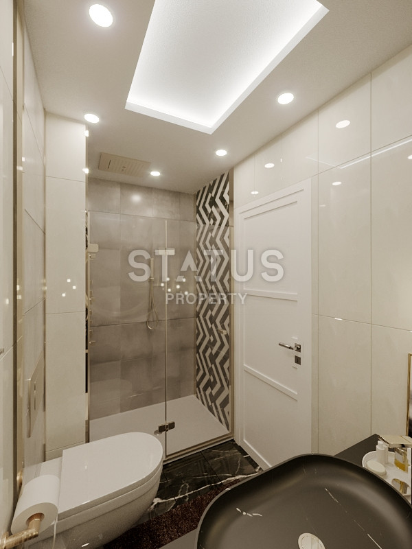 Новый инвестиционный проект в Махмутларе в 650метрах от моря в Махмутларе, 45-90м.кв фото 10