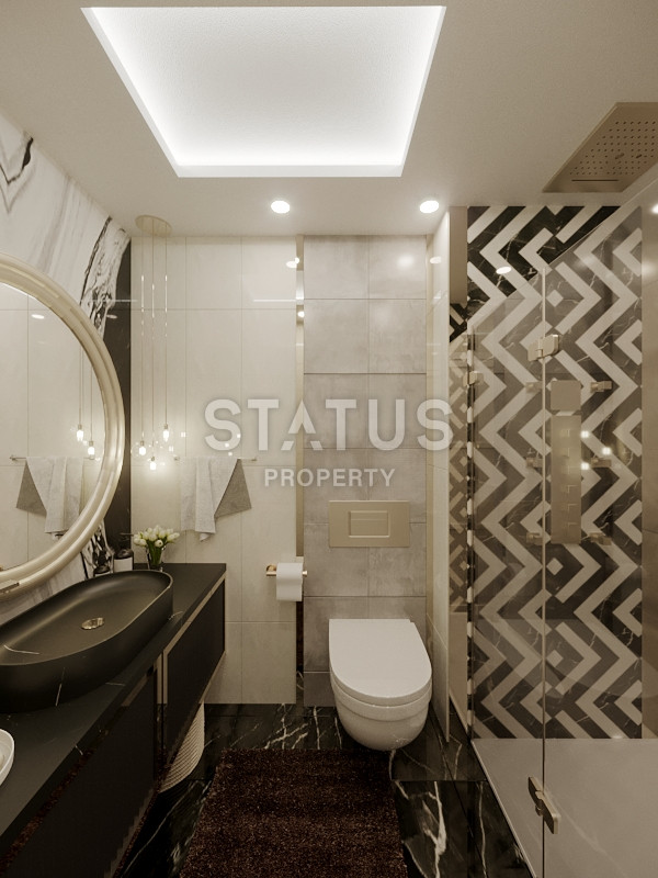 Новый инвестиционный проект в Махмутларе в 650метрах от моря в Махмутларе, 45-90м.кв фото 11