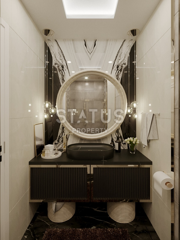 Новый инвестиционный проект в Махмутларе в 650метрах от моря в Махмутларе, 45-90м.кв фото 12