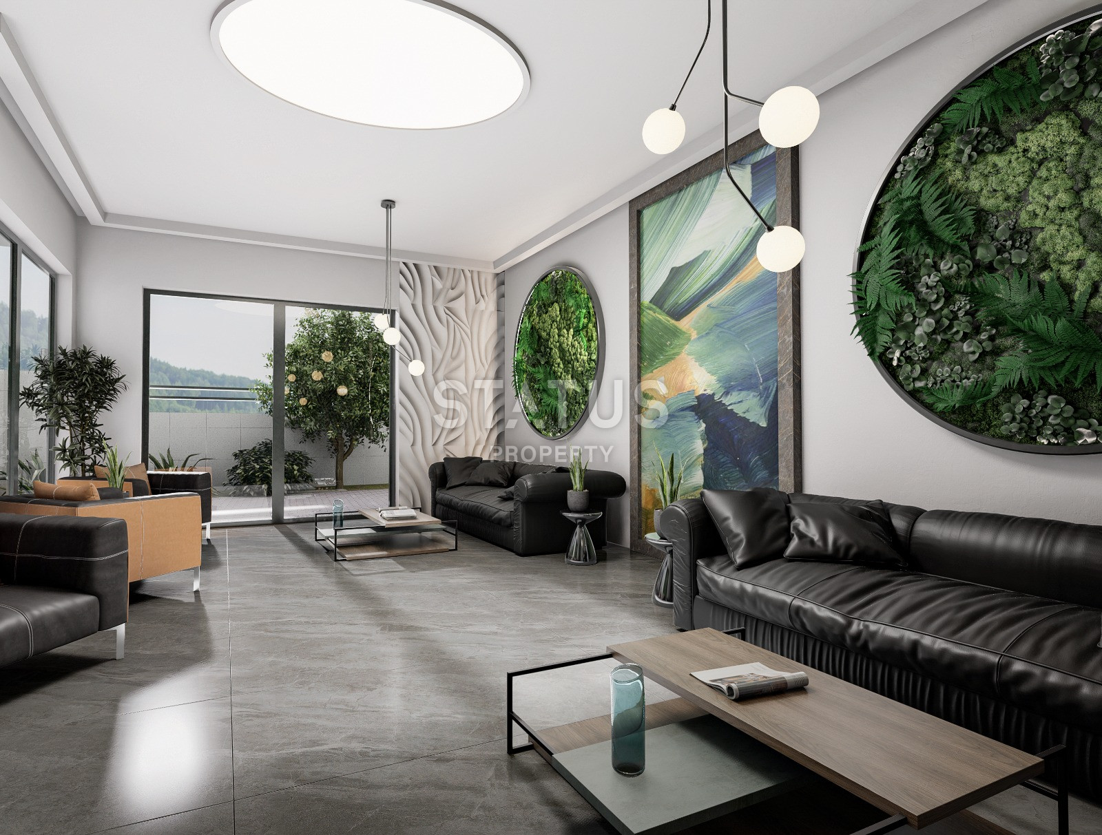 Новый инвестиционный проект в Махмутларе в 650метрах от моря в Махмутларе, 45-90м.кв фото 22