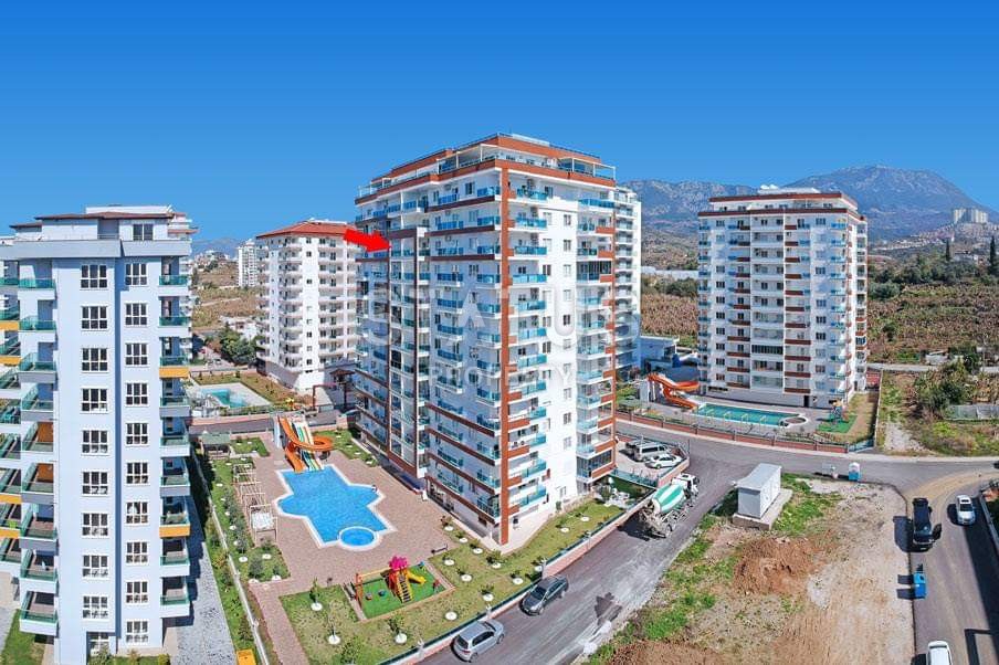 Новая трехкомнатная квартира в комплексе с собственной инфраструктурой в Махмутларе, 115 м2. фото 30