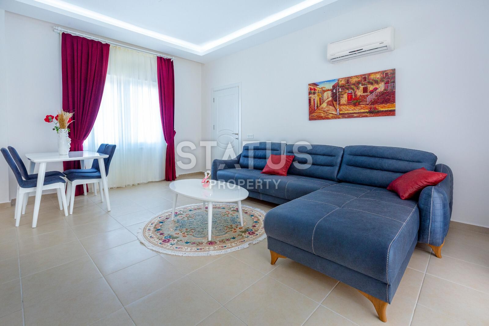 Новые меблированные трехкомнатные апартаменты в 100 метрах от Средиземного моря, 125 м2 фото 4