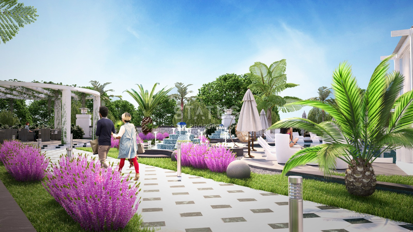 Бутик комплекс класса люкс с квартирами планировок 2+1, 3+1, 4+1 в Каргыджаке, 135-220м.кв фото 11