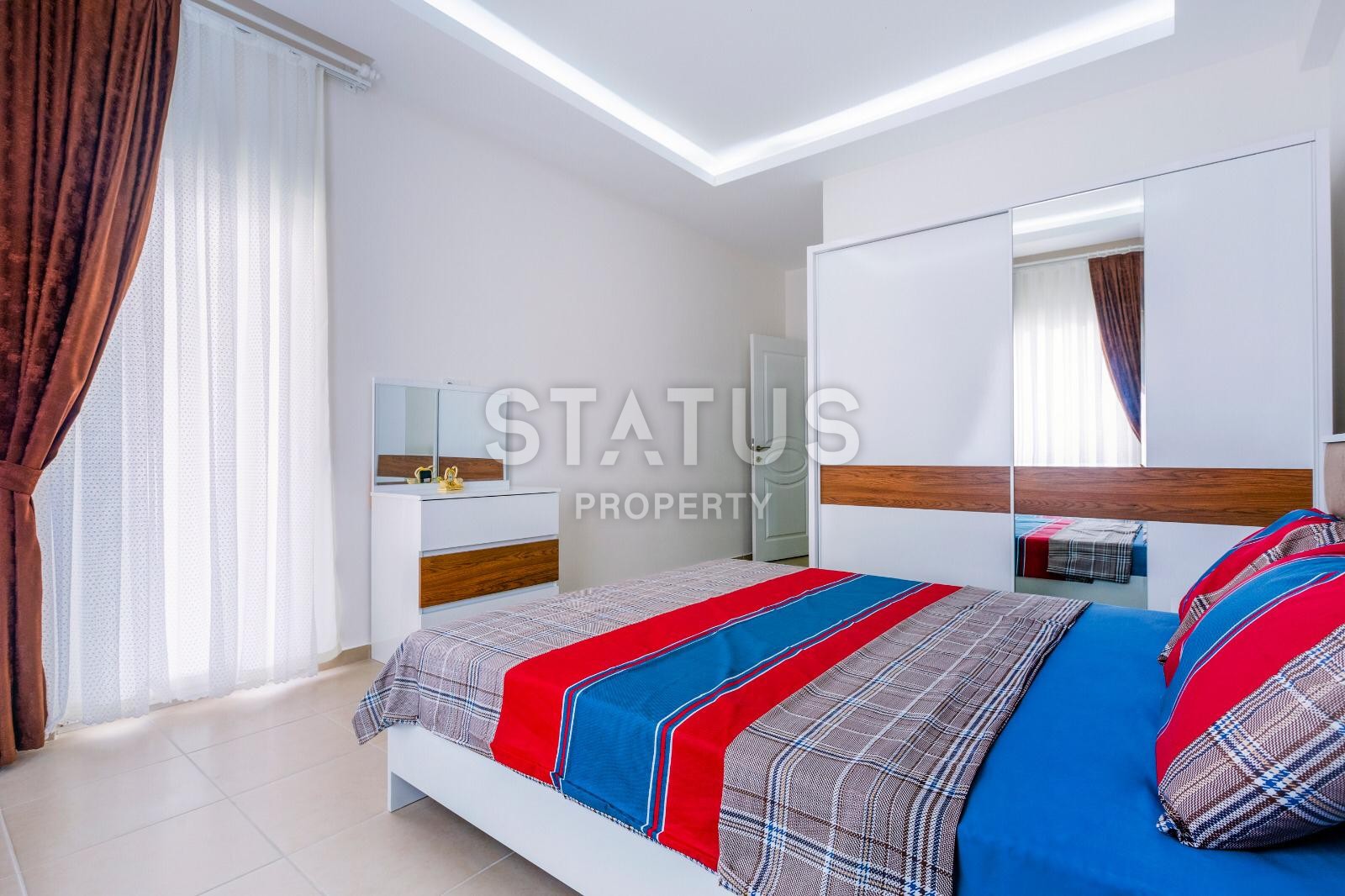 Новые меблированные трехкомнатные апартаменты в 100 метрах от Средиземного моря, 125 м2 фото 6