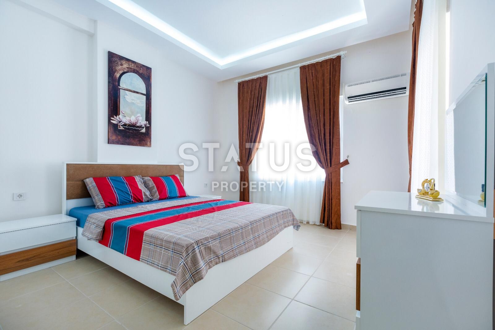 Новые меблированные трехкомнатные апартаменты в 100 метрах от Средиземного моря, 125 м2 фото 8