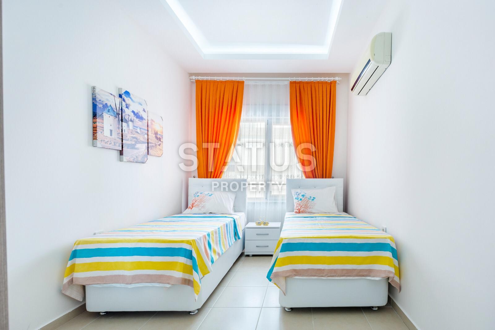 Новые меблированные трехкомнатные апартаменты в 100 метрах от Средиземного моря, 125 м2 фото 9