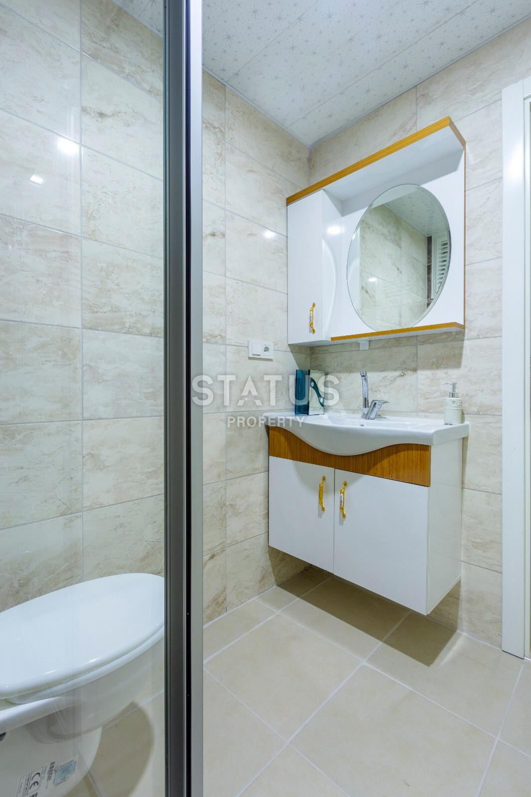 Новые меблированные трехкомнатные апартаменты в 100 метрах от Средиземного моря, 125 м2 фото 10