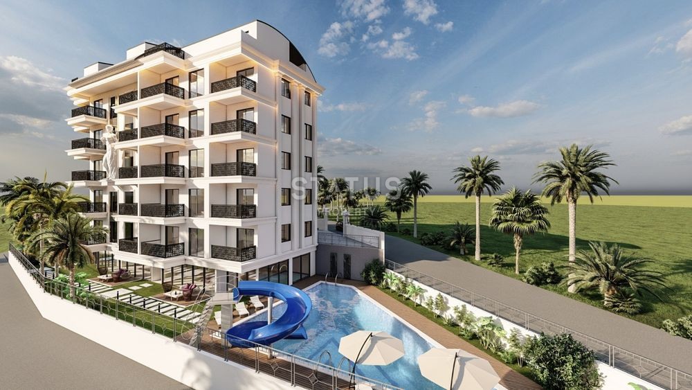 Новый комплекс в районе Авсаллар! Вид на море с первого этажа! 56 – 160 м2 фото 1